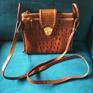 Brahmin Melbourne Mojito Crossbody Pecan